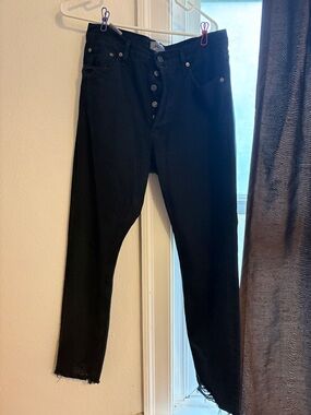 Agolde black jeans